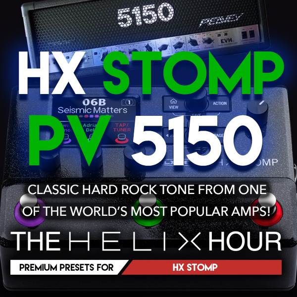 HX Stomp PV 5150 Line 6 Helix Presets